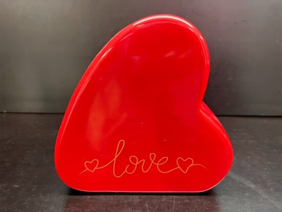 Heart Shaped Money Box 14.4x5.7.14 cm