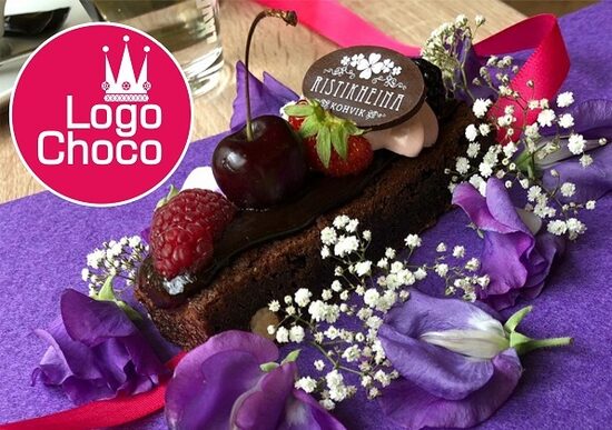 3.8 cm šokolādes ovāli kūkām - Personalizēti, atkārtots pasūtījums