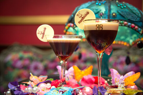 4x4 cm Personalized Chocolate Bar for Cocktail Glasses, 8 g 