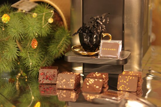 Chocolate With Printed Logo for Coffee in Bag