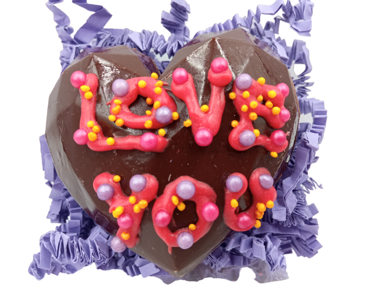 3D Šokolādes Sirds