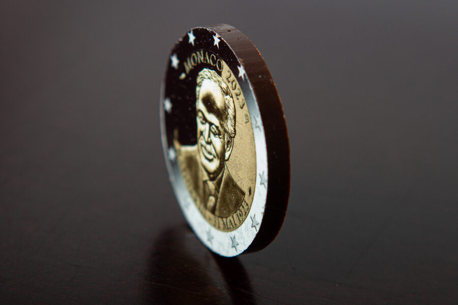 Prince Rainier III Monaco - Chocolate Coin